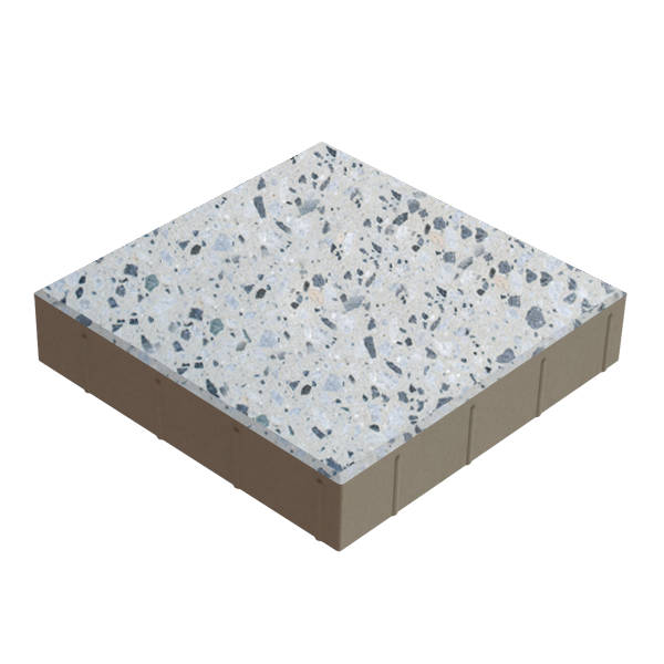 Квадрат (П2-8) 400х400х80  Грис Парга