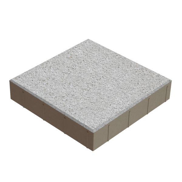 Квадрат (П2-8) 400х400х80  Кварцит 22