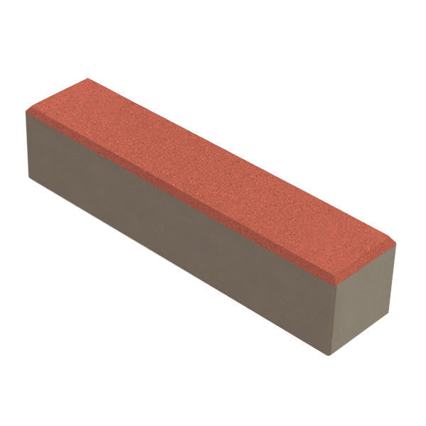 Брусок 360x80x80  Красный б/ц, ч/п