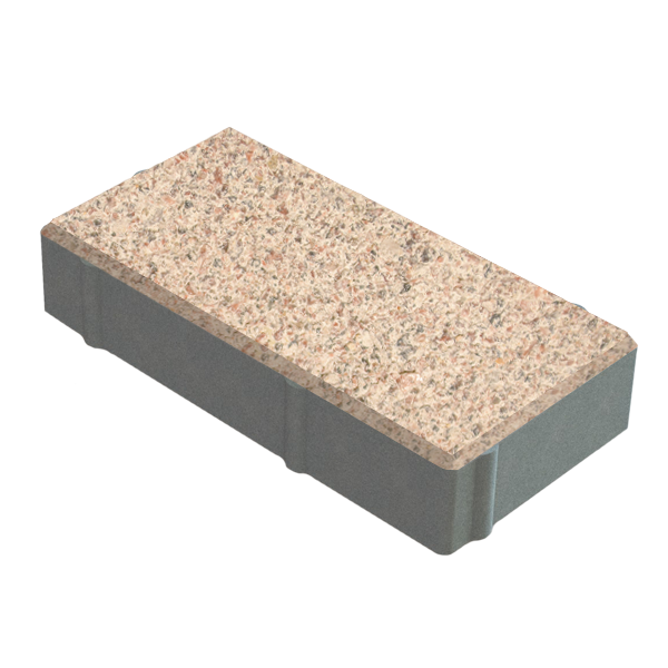 Брусчатка 200х100х40  Гранит 1