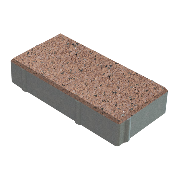 Брусчатка 200х100х40  Кварцит 15