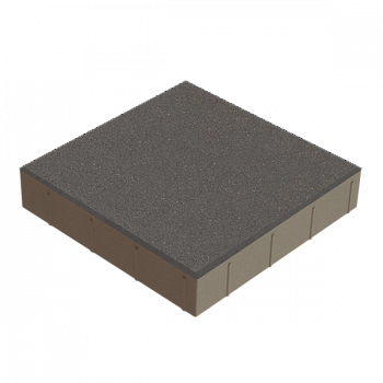 Квадрат (П2-8) 400х400х80 Темно-серый с/ц, ч/п