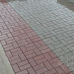 Брусчатка 240х120х60 ГОСТ 17608-91 Красный с/ц, п/п