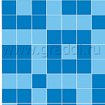Квадрат (П2-8) 400х400х80  Белый, б/ц, ч/п