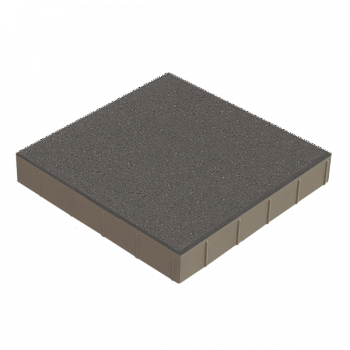 Плита Мини (L) 500х500х80 Темно-серый с/ц, ч/п