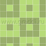Квадрат (П2-8) 400х400х80  Белый, б/ц, ч/п