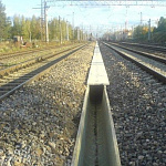 Бетонная крышка КР-ПЛ-3 для композитных лотков 1-1,25 Серый