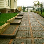 Брусчатка 240х120х60 ГОСТ 17608-91 Красный с/ц, п/п
