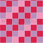 Квадрат (П2-8) 400х400х80  Белый, б/ц, ч/п