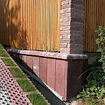 Газонная решетка РД10 ( ФЭМ 27) 600х400х100 Синий с/ц, ч/п