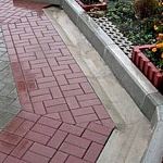 Брусчатка 240х120х60 ГОСТ 17608-91 Красный с/ц, п/п