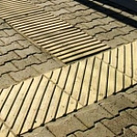 ПТП Диагональ 500х500х50 Желтый с/ц